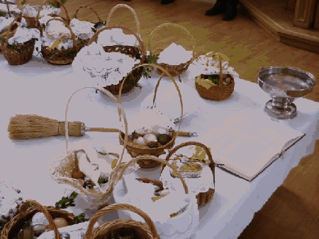 Przygotowanie do święcenia pokarmów